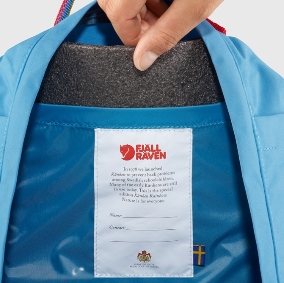 Fjällräven Kånken Rainbow Mini F23621