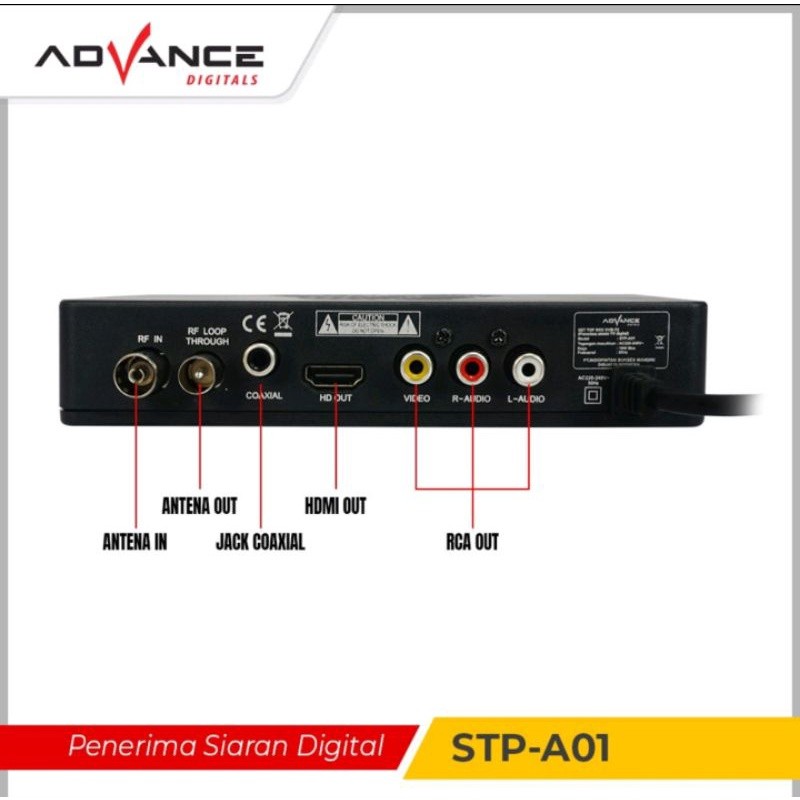Advance Set Top Box DVB-T2 STP-A01