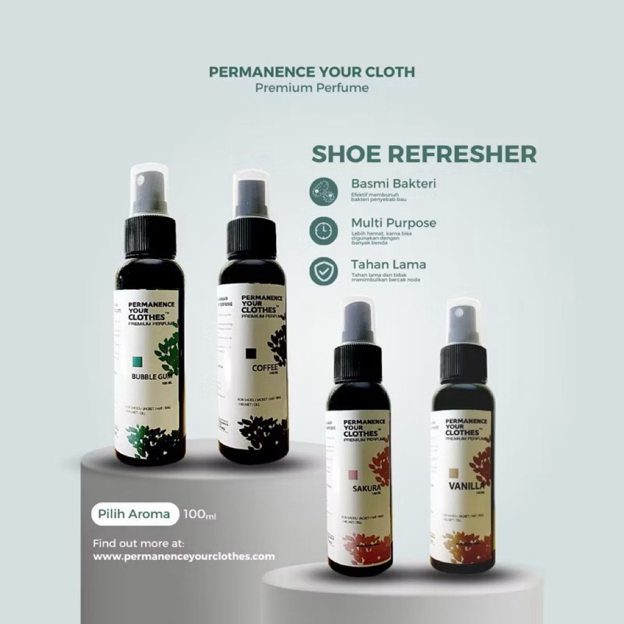  Permanence Your Clothes Shoes Refresher Vanilla