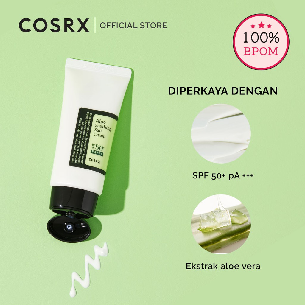 COSRX Aloe Soothing Sun Cream SPF50+ PA+++