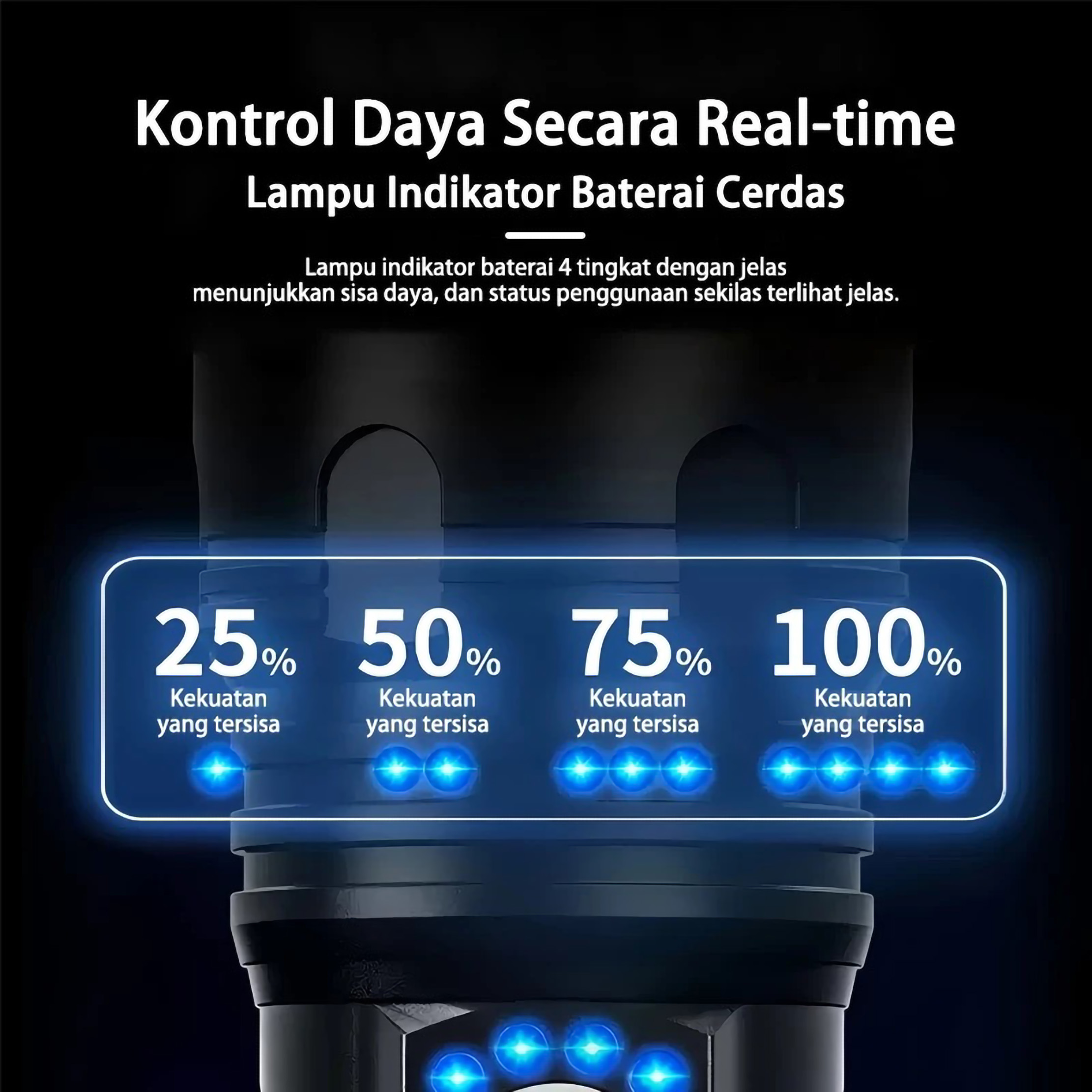  Akona Strong Light Long Range Flashlight