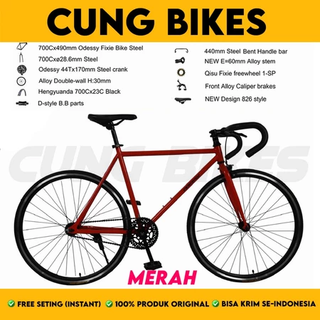 Lintas Bangun Nusantara Odessy Sepeda Fixie  1050s