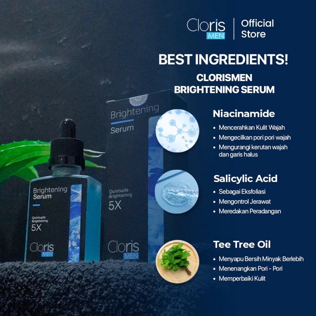 Haraka Multi Faedah Clorismen Brightening Serum