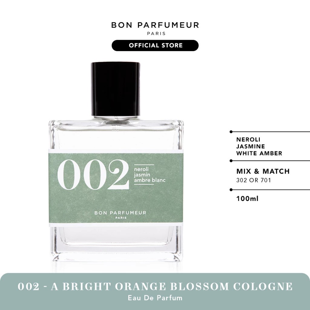 Bon Parfumeur Paris Bon Parfumeur 002: Neroli, Jasmine, White Amber