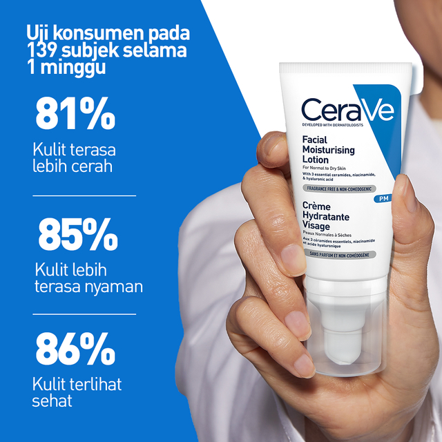 CeraVe® PM Facial Moisturizing Lotion
