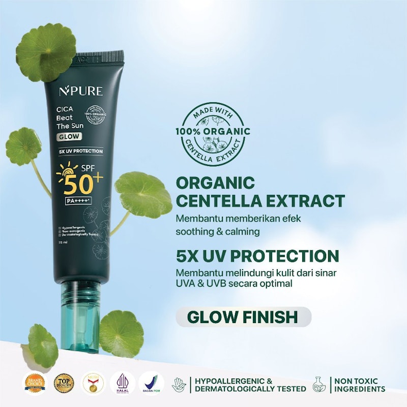 Cica Beat The Sun Glow SPF50+ PA++++ 3