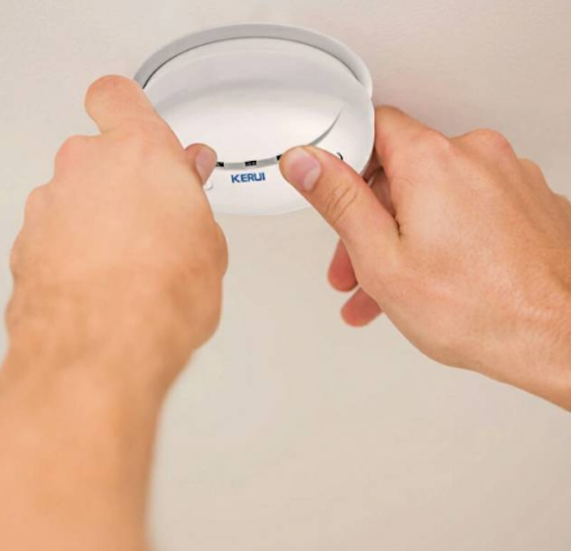 KERUI Wireless Fire Protection Smoke Detector Portable Alarm Sensor 4