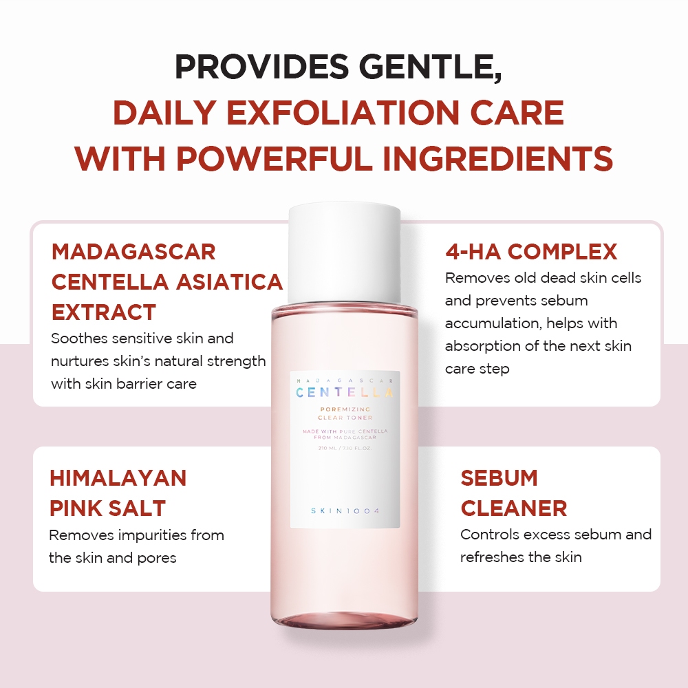 SKIN1004 Madagascar Centella Poremizing Clear Toner