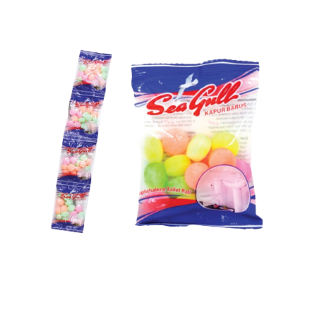 SeaGull Kapur Barus Warna-Warni