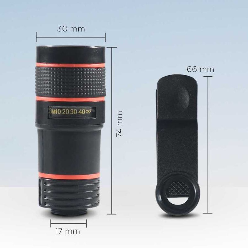 MOONBIFFY Lensa Telephoto Smartphone 4