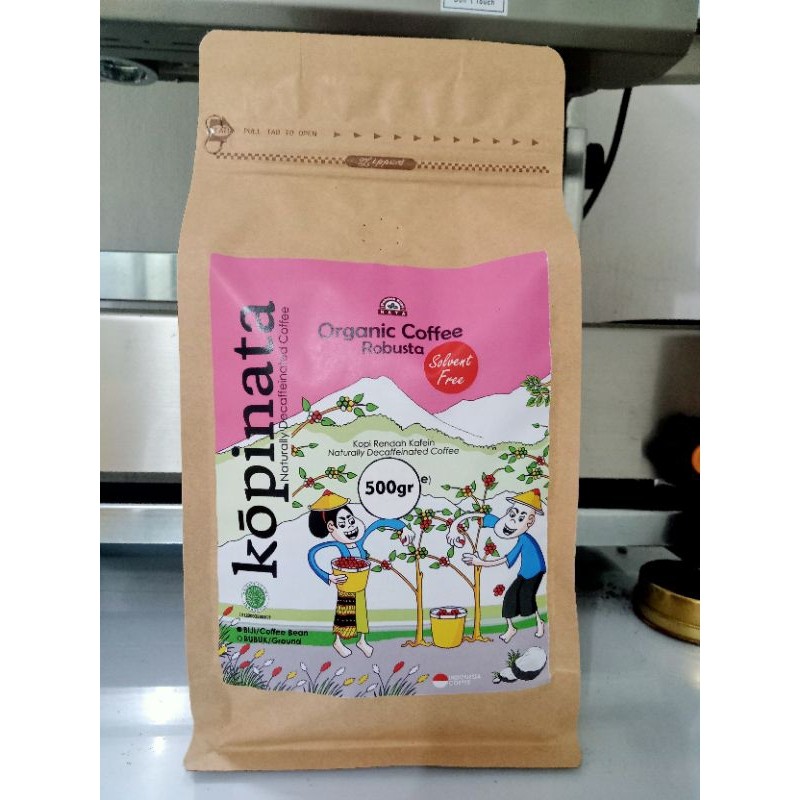 Pabriek Kopi Nata kopinata Organic Coffee Robusta