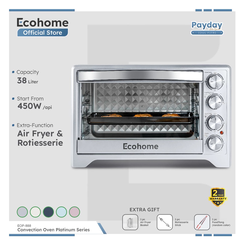 Ecohome International Indonesia Ecohome Oven Platinum Series EOP-888