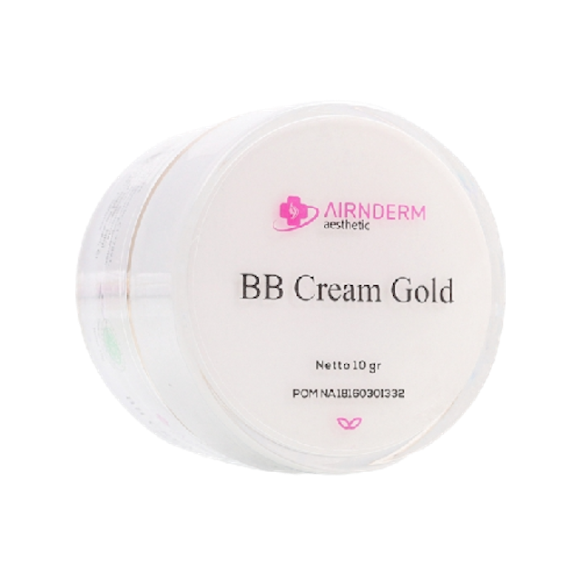 Airnderm Aesthetic Blemish Balm Cream Gold 1