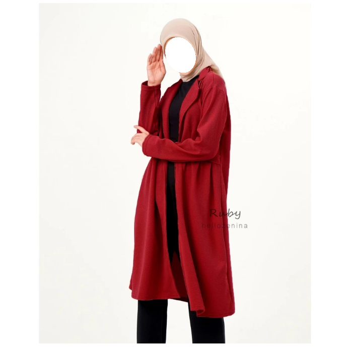 Hellozenina Blazer Cardigan Wanita Thalia 4