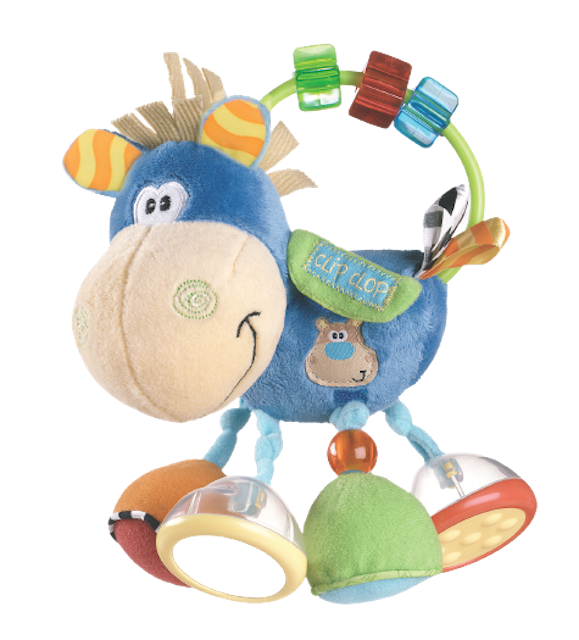 Clip Clop Activity Rattle