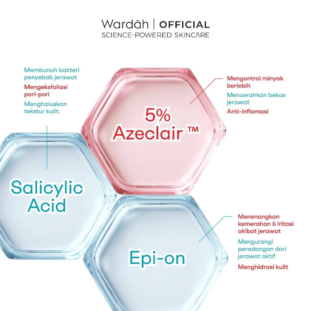 Acnederm + AZ + SA Acne Relief Serum 3