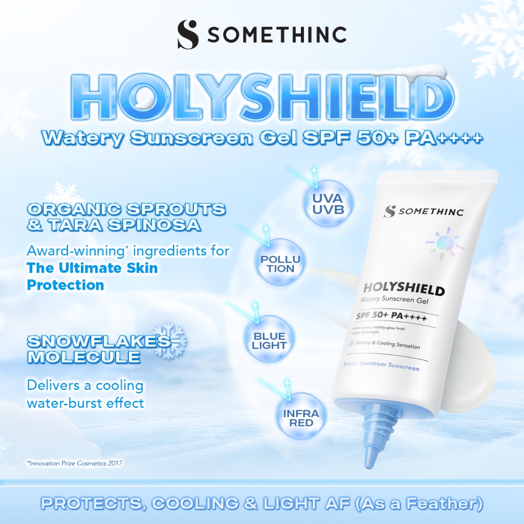 SOMETHINC Holyshield Watery Sunscreen Gel