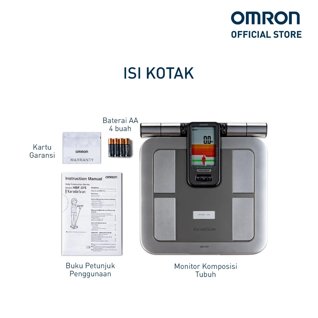 OMRON Karada Scan Body Composition Monitor HBF-375