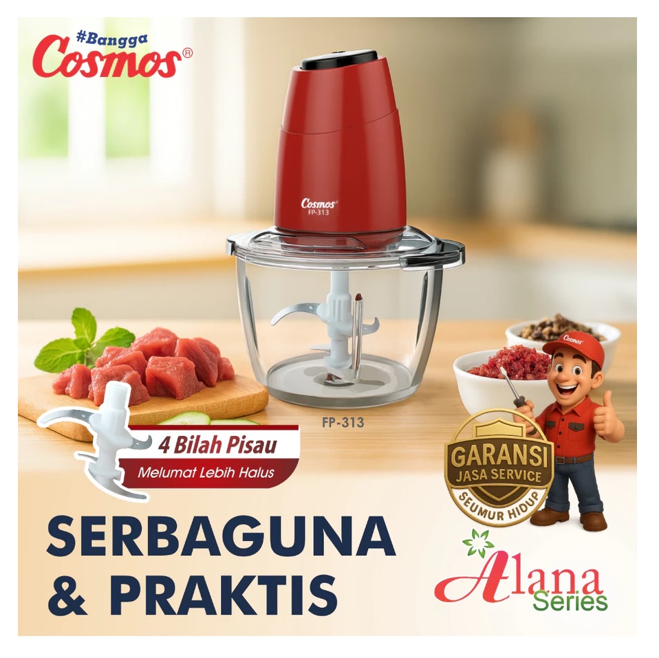 Star Cosmos Cosmos Food Processor FP-313