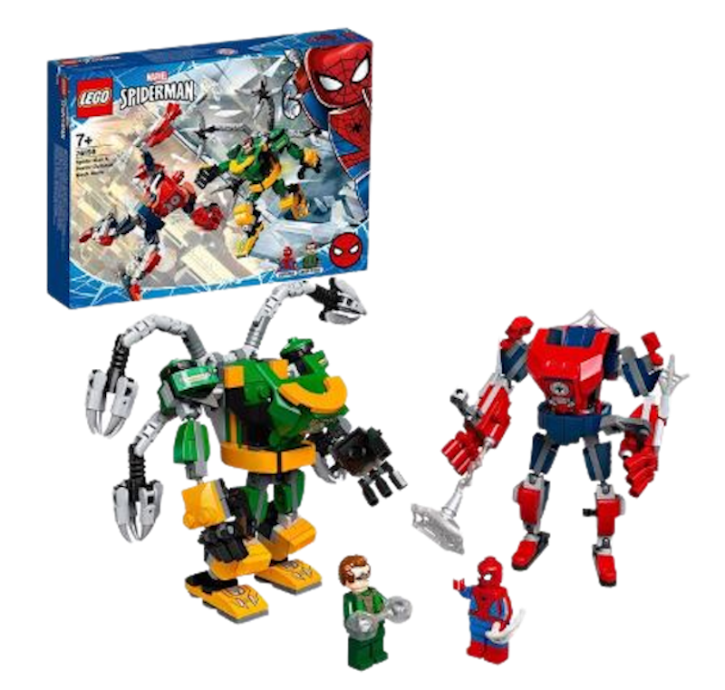 Super Heroes Spider-Man & Doctor Octopus Mech Battle 1