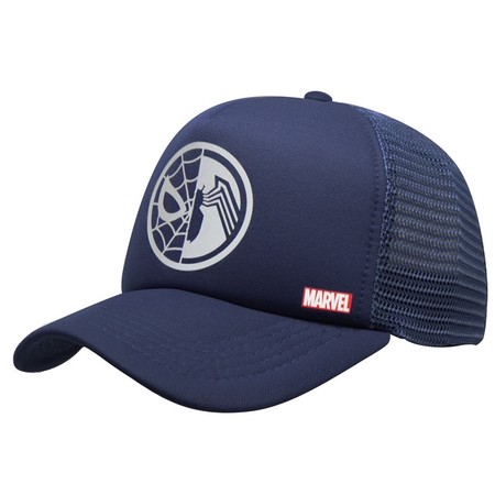 Snapback Topi Trucker Logo Spiderman