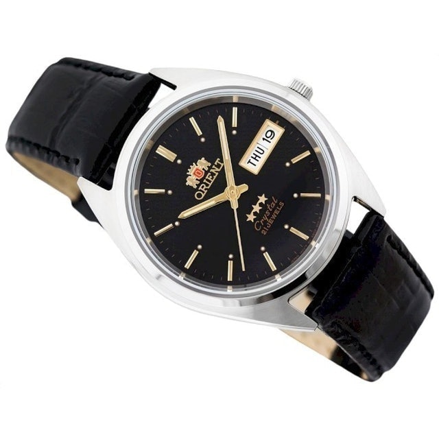 ORIENT Tri Star: Automatic Black Dial Unisex Watch  ｜ FAB0000JB9