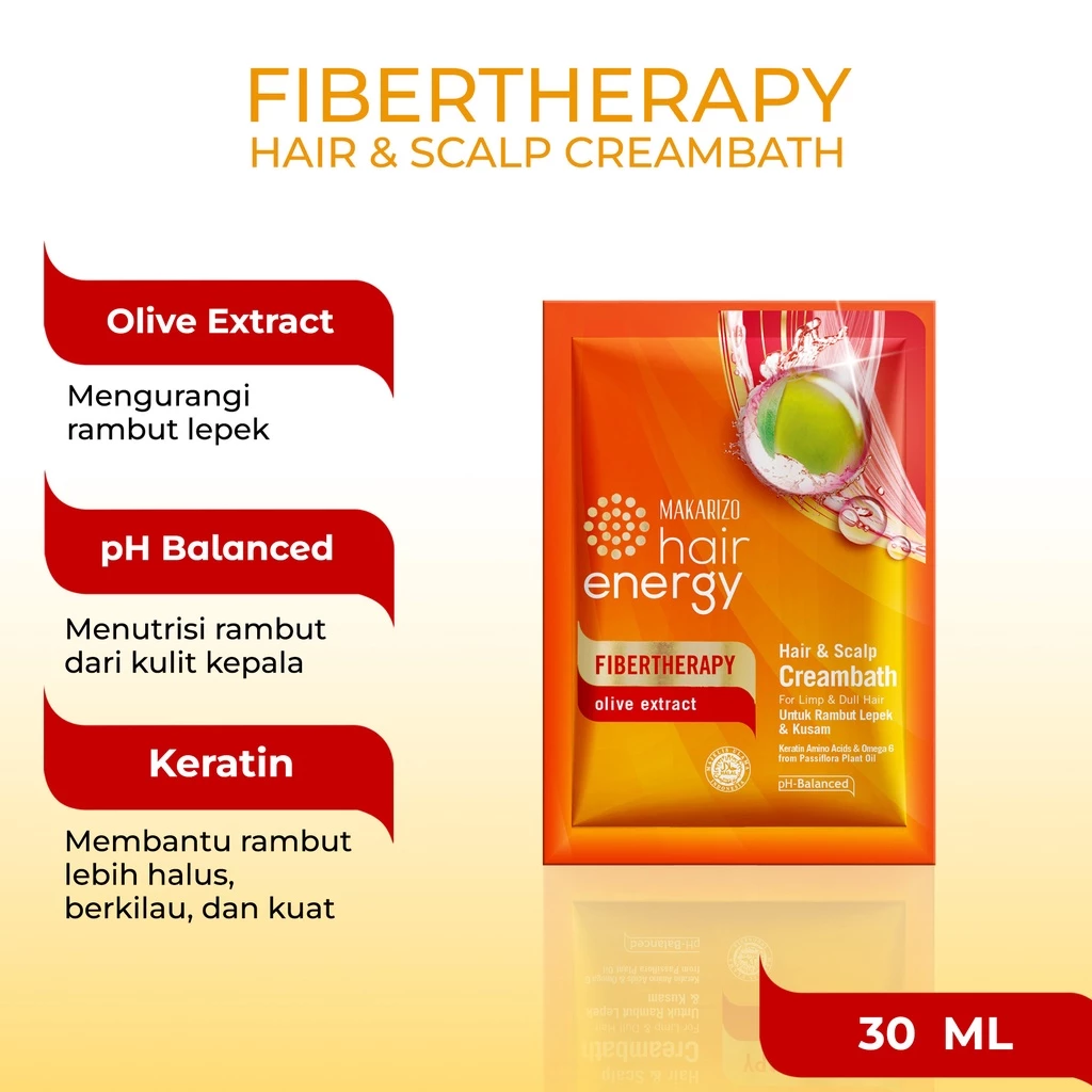 Fibertherapy Hair & Scalp Creambath Olive Extract 2