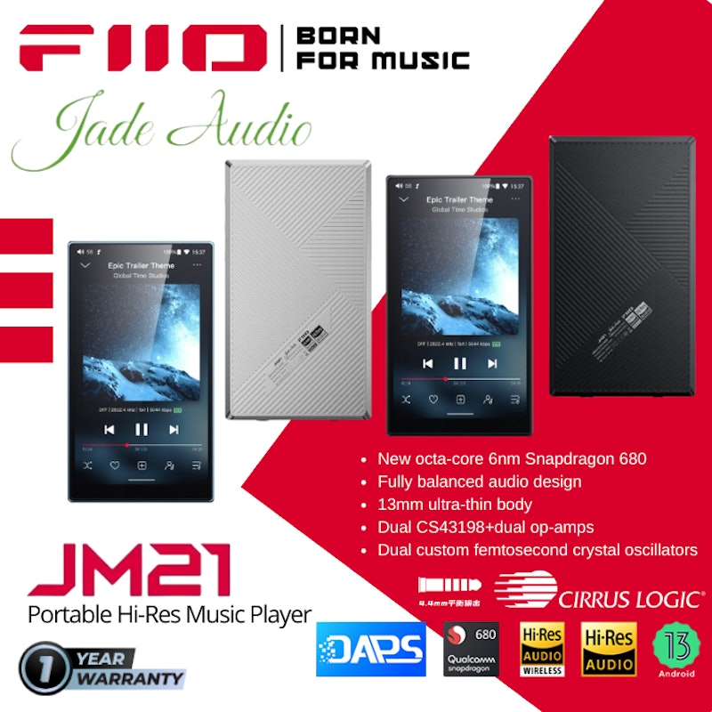 FiiO Portable High Resolution Music Player 2