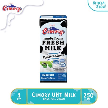 Cisarua Mountain Diary Cimory Susu UHT Bebas Laktosa 250 ml