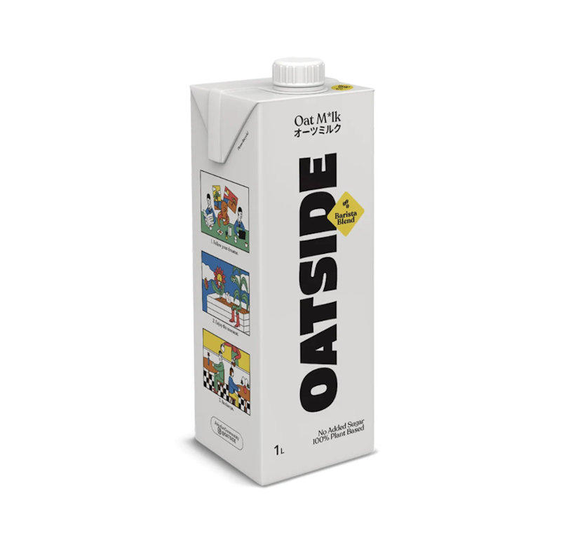 Oatside Oat Milk Barista Blend 1 liter 1