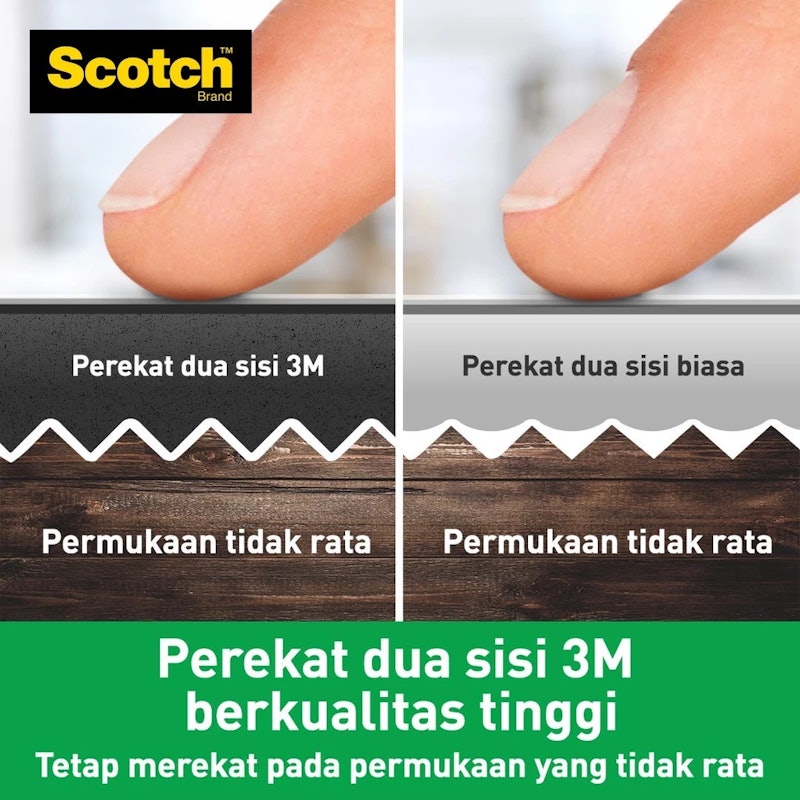 3M™ Scotch® Double Sided-Mounting Tape 19 mm x 1,5 m 3