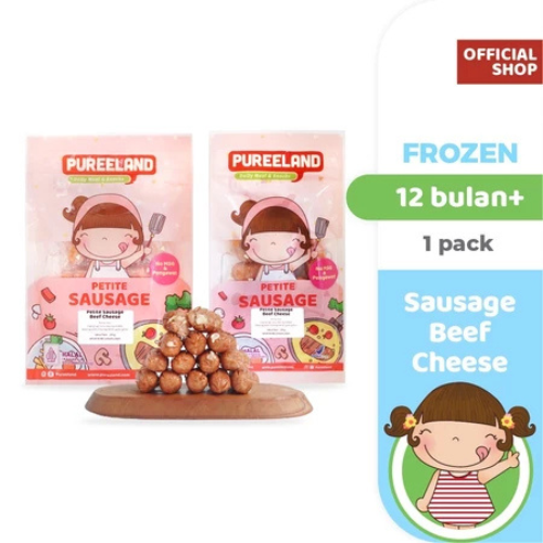 Pureeland Nutritama Prima Pureeland Petite Sausage Beef Cheese 