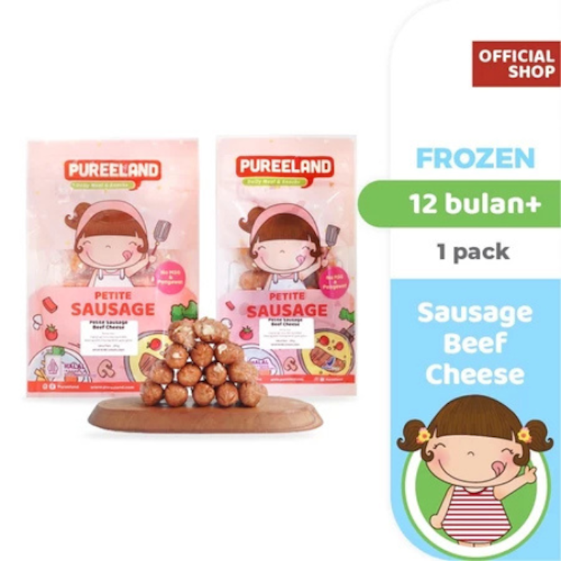 Pureeland Petite Sausage Beef Cheese 2