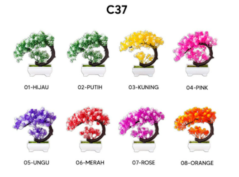 Satu Keluarga Artificial Flower 5