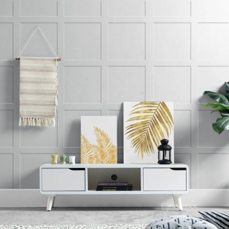 Hanover TV Cabinet - Ivory 2
