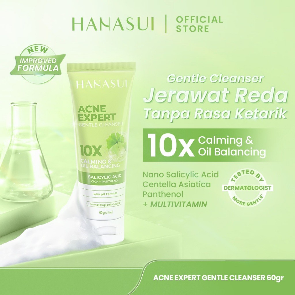 Eka Jaya Internasional Hanasui Acne Expert Gentle Cleanser
