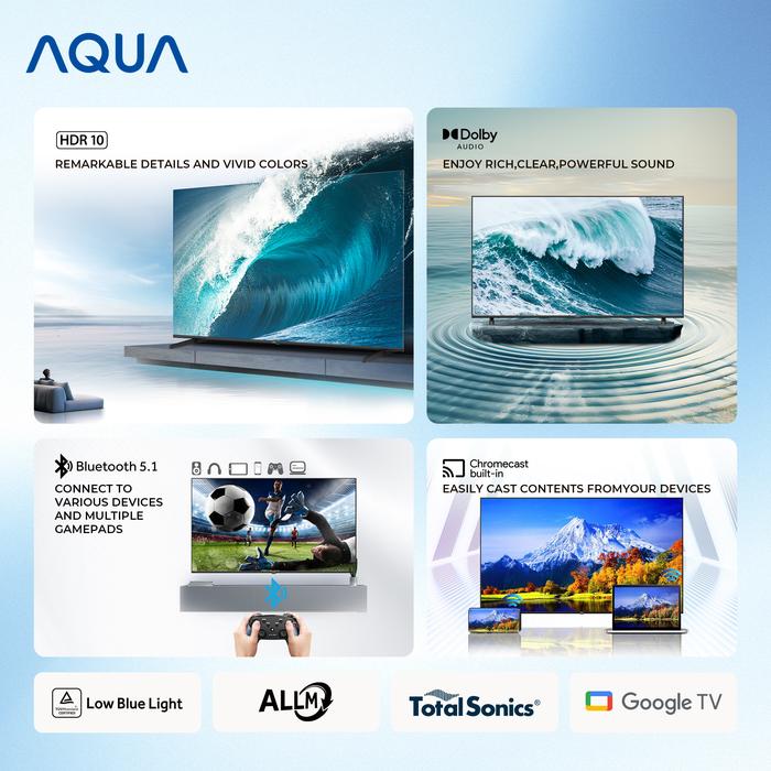 AQUA 43 Inch Google TV 3