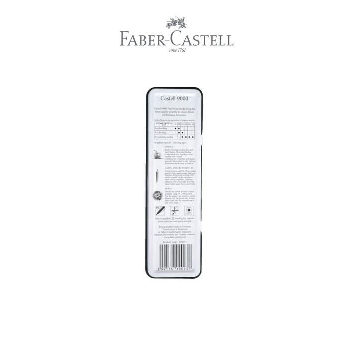 Castell 9000 6 Artist Graphite Pencil 2