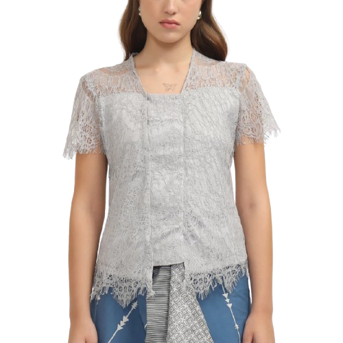 Bhatara Batik Kebaya Wanita Lace Lengan Pendek