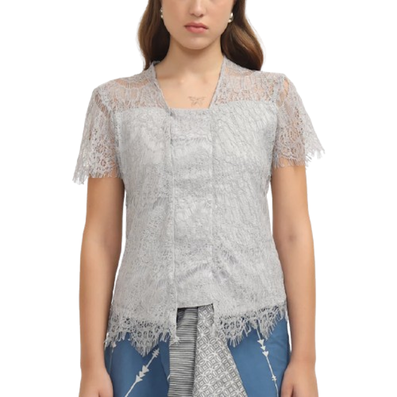 Bhatara Batik Kebaya Wanita Lace Lengan Pendek 1