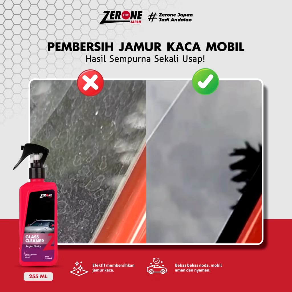 Zerone International Industries Zerone Japan Glass Cleaner 