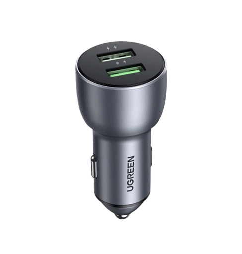 Ugreen Car Charger Dual Port USB A 36W  ｜ 10144