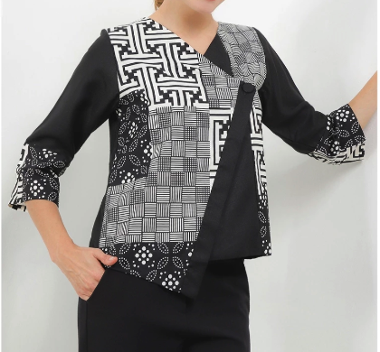  Rianty Batik Blouse Dallisa Dallas