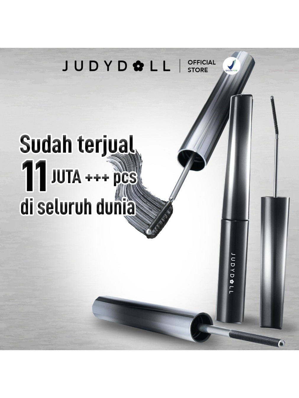 JOY Group Judydoll Curling Iron Mascara #01 Black