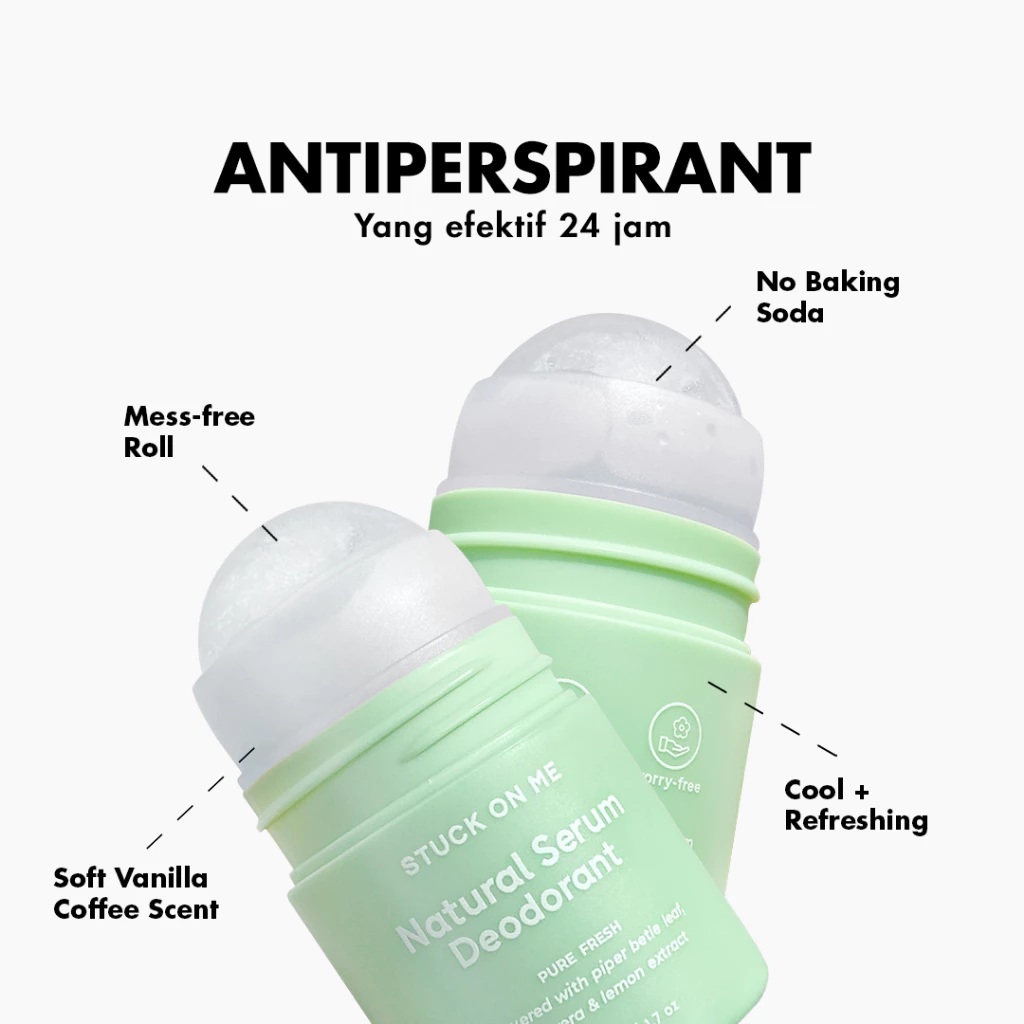 Belle Amanah Sejahtera Stuck On Me Natural Serum Deodorant Pure Fresh