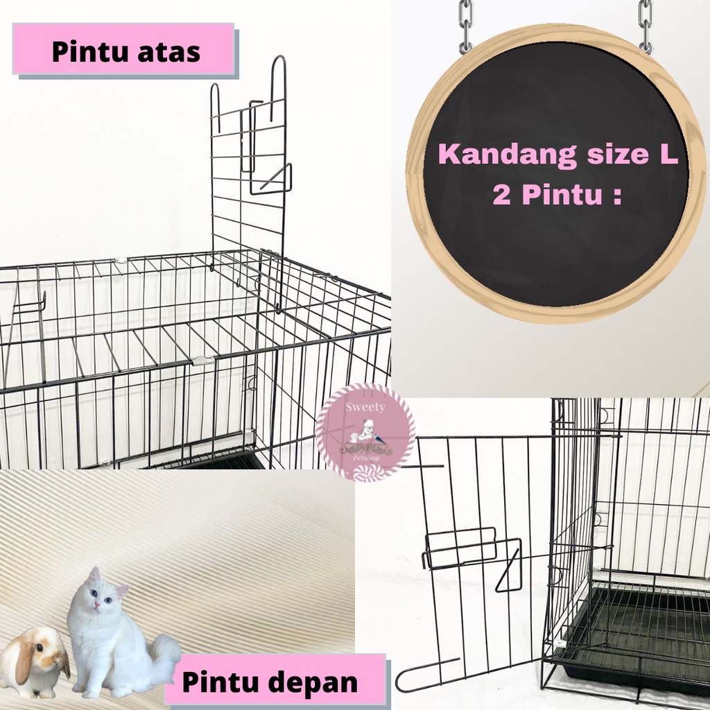Sweety Petshop Kandang Anjing Besi