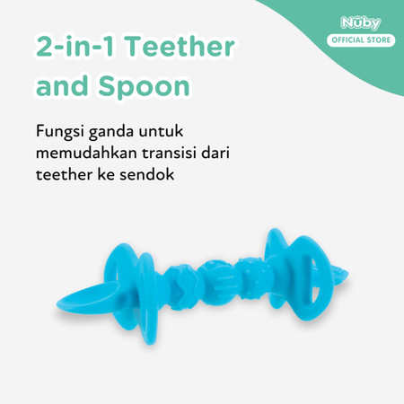 Nuby™ Dippez Silicone Spoon & Dipper  3