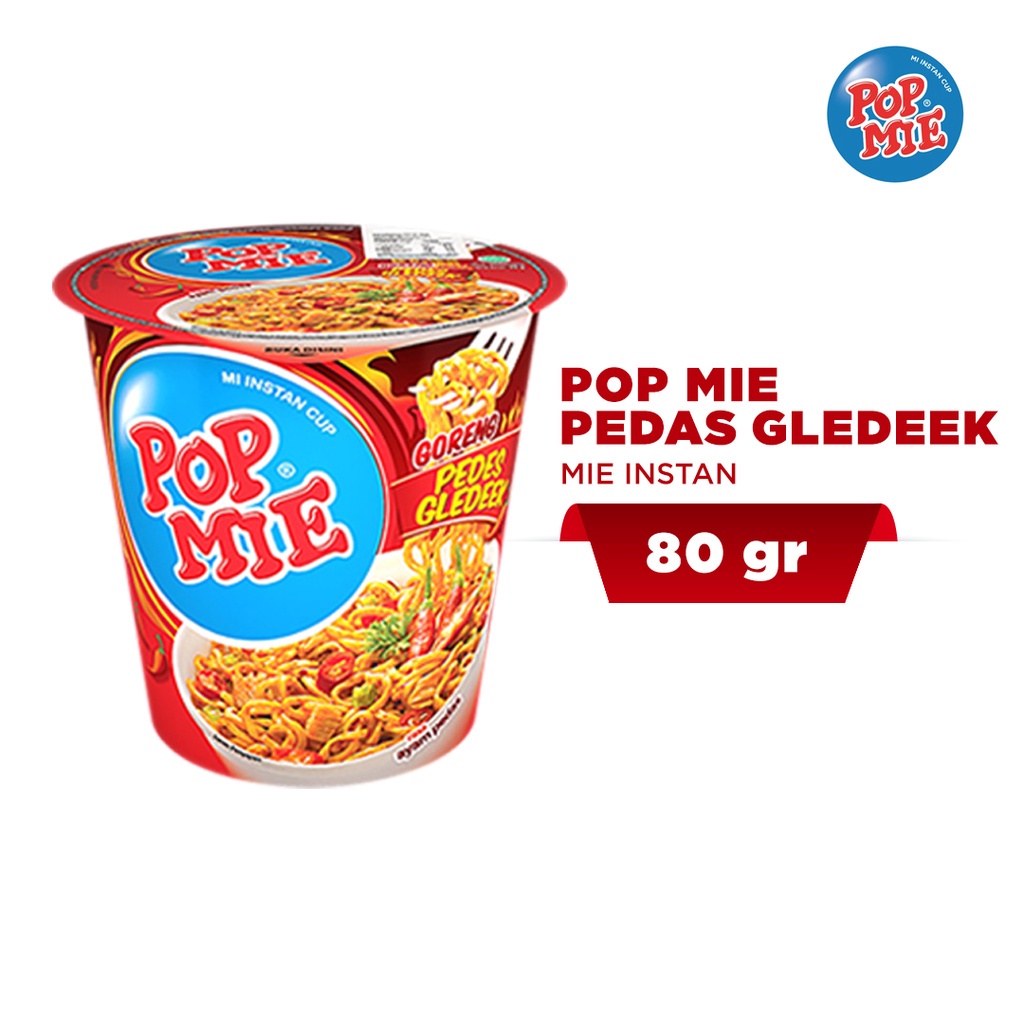 Indofood Pop Mie Pedes Gledeek