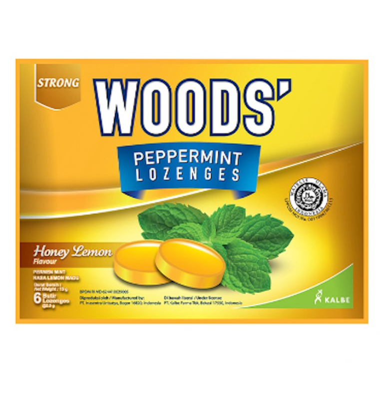 Woods Lozenges Honey Lemon 1