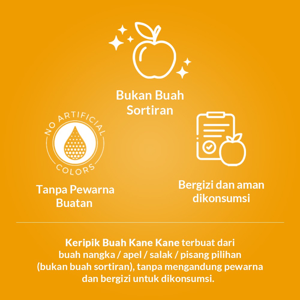 Kanefood Kane Kane Keripik Apel